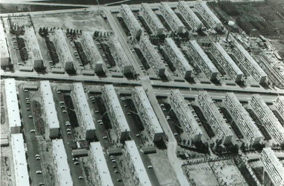 工場の社宅（連島町鶴の浦）1970年（昭和45年）